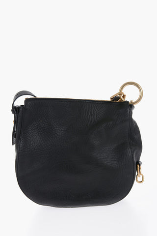 Grained Leather KNIGHT Bag with Lobster Clasp