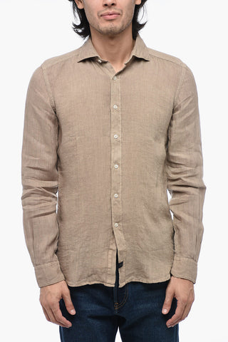 Long Sleeved Linen Shirt
