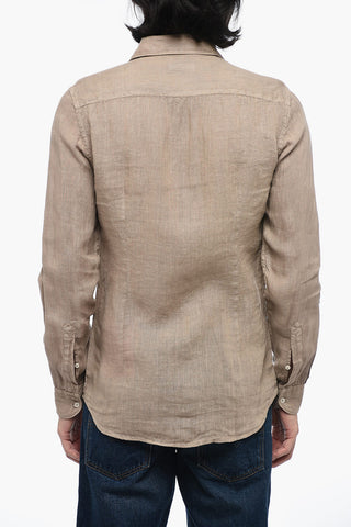 Long Sleeved Linen Shirt