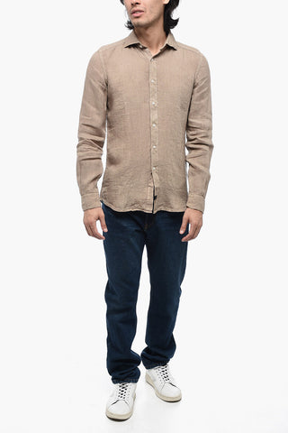 Long Sleeved Linen Shirt
