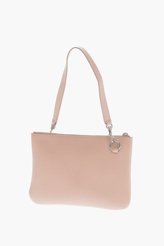 Pochette in Pelle con Tracolla Removibile