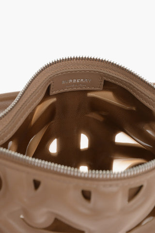 Leather Quilted Monogram RHOMBI Shoulder Bag
