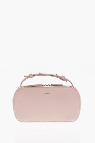 Leather Crossbosdy Bag with Zip Fastening