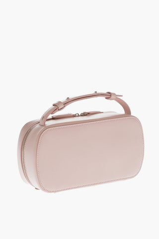Leather Crossbosdy Bag with Zip Fastening