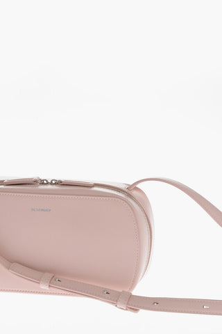 Leather Crossbosdy Bag with Zip Fastening