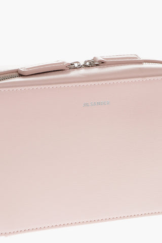 Leather Crossbosdy Bag with Zip Fastening