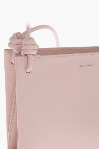 Leather TWIST Crossbody Bag with Zip