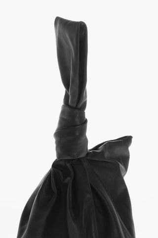 Borsa TWIST in Pelle con Dettaglio Nodo