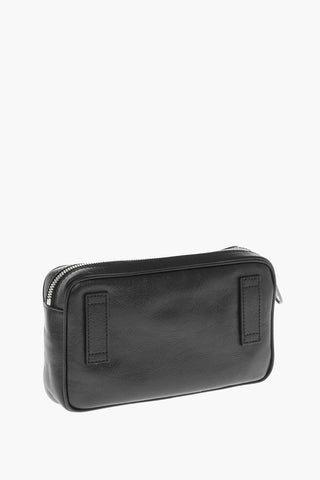Fluffy Belt Bag with Metal Logo