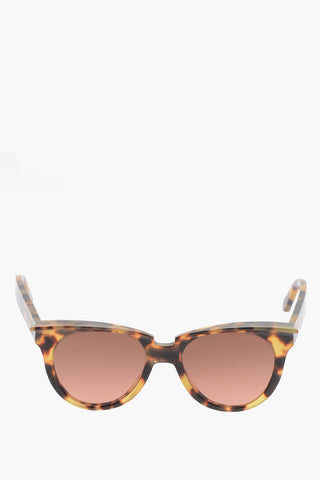 Wayfarer Sunglasses with Turtle Motif
