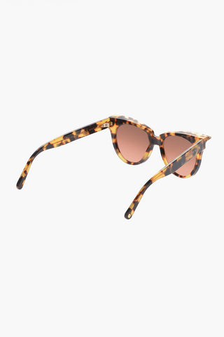 Wayfarer Sunglasses with Turtle Motif