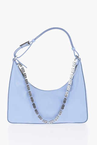 MOON Hobo Bag with Logoed Chain