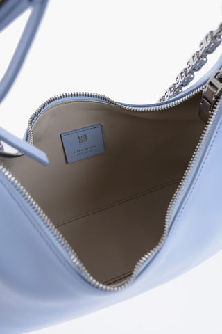 MOON Hobo Bag with Logoed Chain