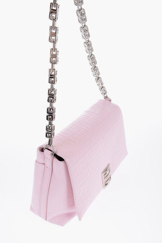 Leather 4G SOFT Bag with Logoed Chain