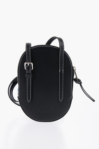 Canvas Midi Cap Bag with Embroidery