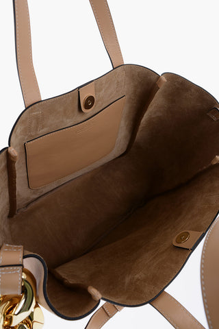 Borsa Tote BUBBLEGUM con Dettaglio Chain