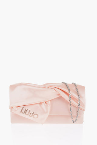 Pochette In Satin Con Tracolla