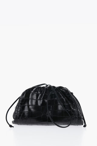 Alligator Skin Pouch with Magnetic Closure