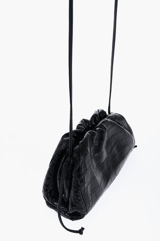 Alligator Skin Pouch with Magnetic Closure