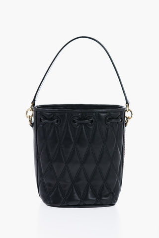 Quilted Leather DONAE Bucket Bag