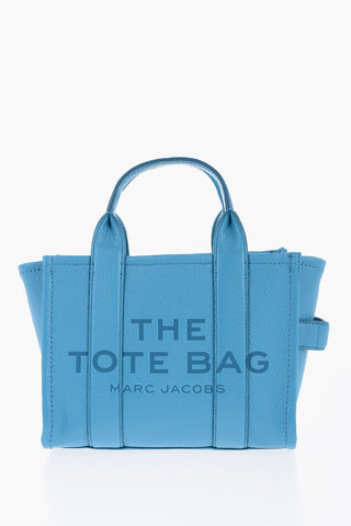 Borsa Tote in Pelle Martellata con Tracolla