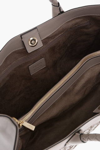 Borsa A Spalla In Pelle Intrecciata