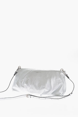 Pochette In Pelle Effetto Metallizzato