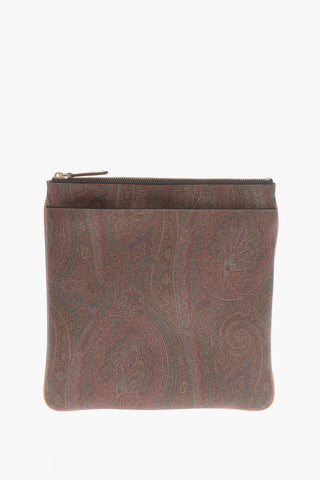Shoulder Bag With Paisley Pattern