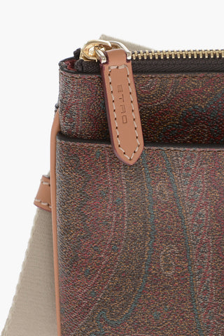 Shoulder Bag With Paisley Pattern
