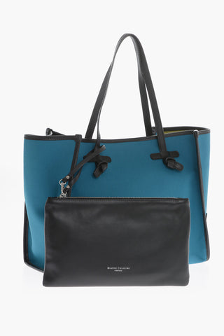 MARCELLA CLUB Shoulder Bag With Leather Details