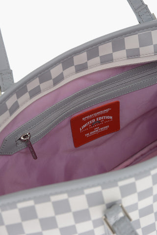 LIMITED EDITION Borsa A Spalla Con Stampa A Quadri