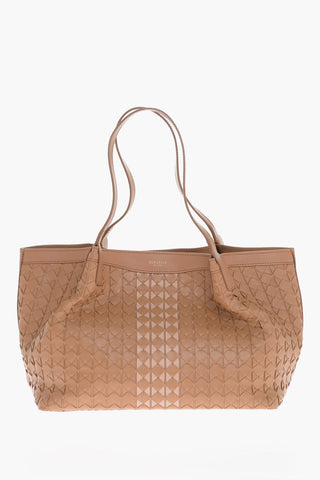 Borsa A Spalla In Pelle Intrecciata