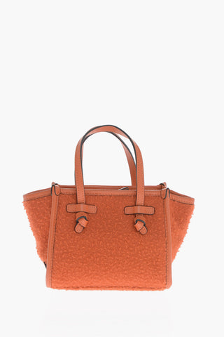 MARCELLA CLUB Crossbody Bag With Leather Details