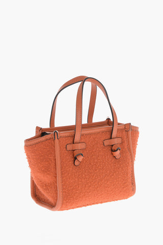 MARCELLA CLUB Crossbody Bag With Leather Details