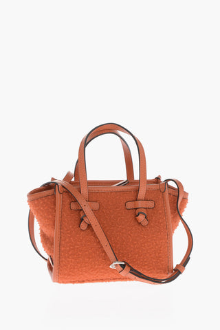 MARCELLA CLUB Crossbody Bag With Leather Details
