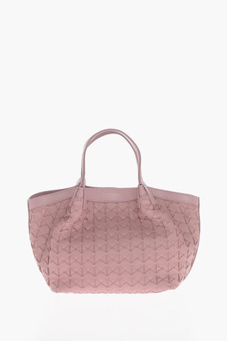 Borsa A Mano In Pelle Intrecciata