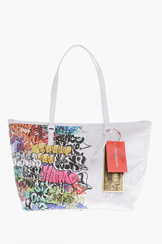 LIMITED EDITION Borsa A Spalla Con Stampa Graffiti