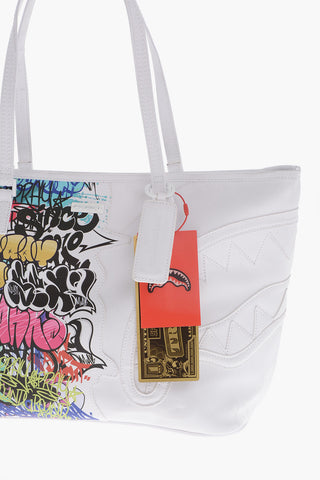 LIMITED EDITION Borsa A Spalla Con Stampa Graffiti