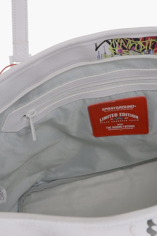 LIMITED EDITION Borsa A Spalla Con Stampa Graffiti