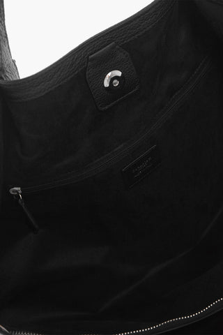 Hammered Leather Shoulder Bag