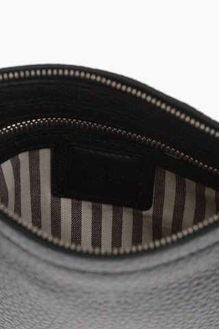 Hammered Leather Shoulder Bag
