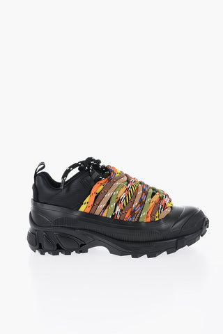Chunky Sneakers With Decorative Mountain Laces