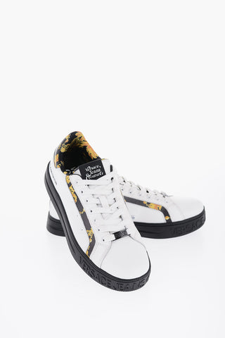 COUTURE Low-Top Sneakers With Mesh Details