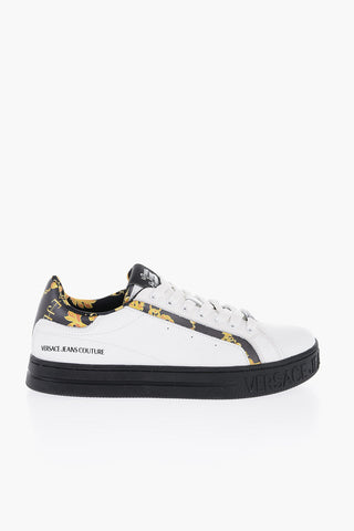 COUTURE Low-Top Sneakers With Mesh Details