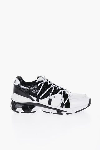 COUTURE Low-Top Sneakers With Mesh Details