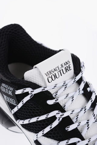 COUTURE Low-Top Sneakers With Mesh Details