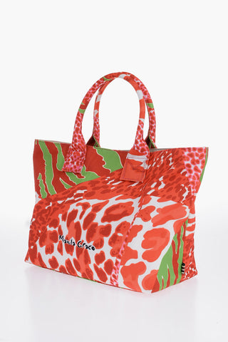 Printed Shopepr Handbag
