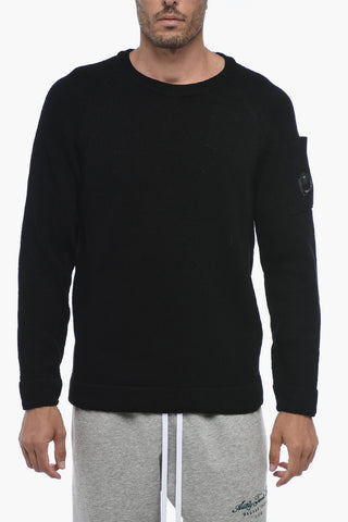 Cotton Knit Crewneck Pullover