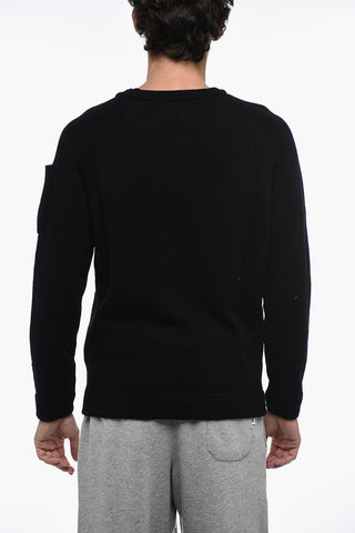 Cotton Knit Crewneck Pullover