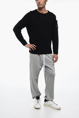 Cotton Knit Crewneck Pullover